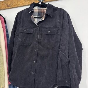 Men's Black Corduroy Jacket